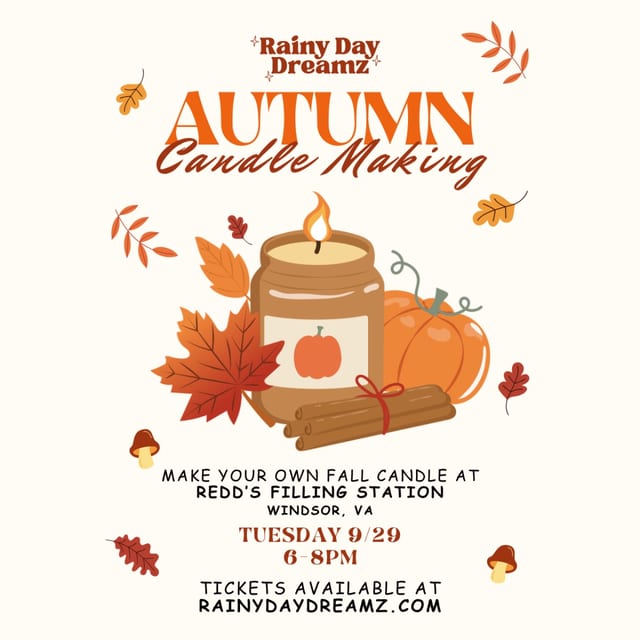 Autumn Candle Making 