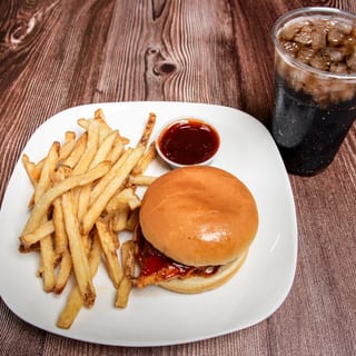 Korean BBQ Chicken Sandwich Combo